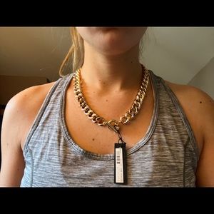 Ann Taylor gold chain necklace